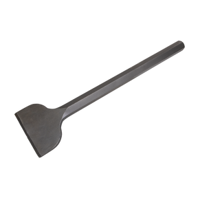 A Sealey Asphalt Cutter by Bosch 11304 - B1AC, featuring a 130mm wide blade and extending up to 500mm.