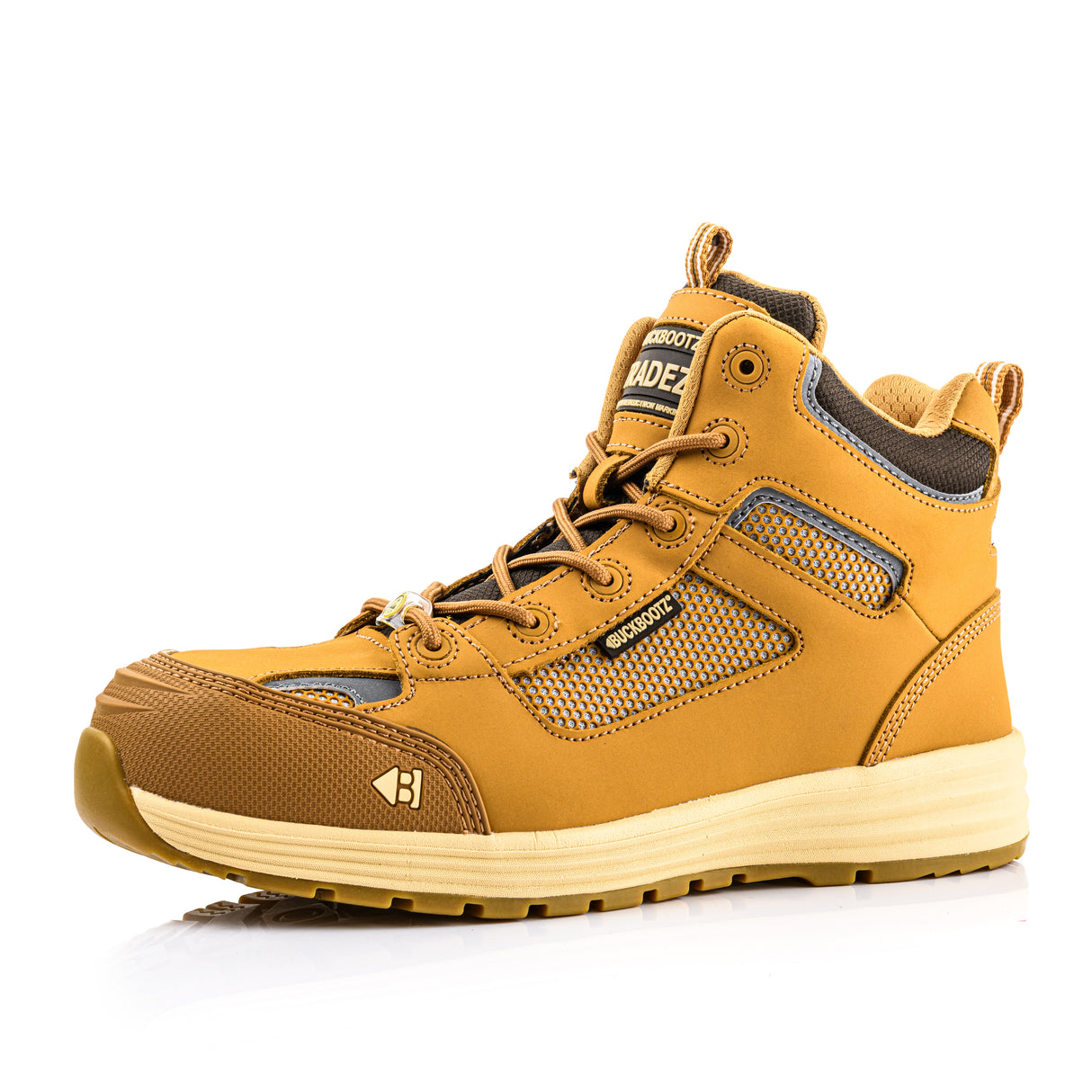 *SPECIAL PRICE* - Buckler Largo Bay Safety Trainer – Lightweight Composite Toe Work Shoes | BAZHY
