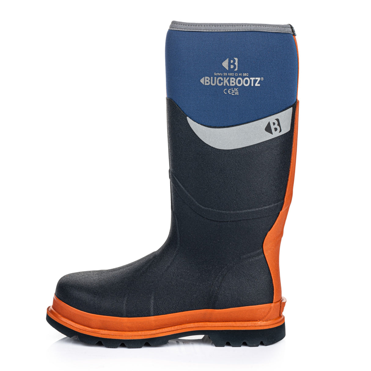 Buckler Safety Buckbootz Blue – Waterproof Steel Toe Work Boots | BBZ6000BL
