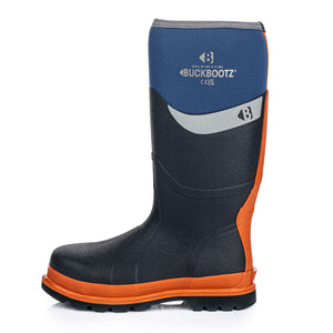 Buckler Safety Buckbootz Blue – Waterproof Steel Toe Work Boots | BBZ6000BL