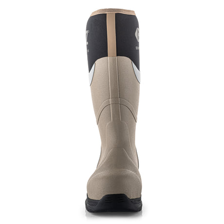 Buckbootz BBZ7000 Yulex S5S Safety Wellington Boots – Stone & Black
