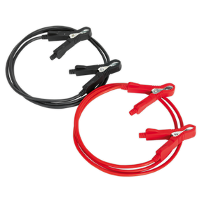 Booster Cables - 5mm² x 1.5m Copper 100A Motorcycle - BC0515 - Farming Parts