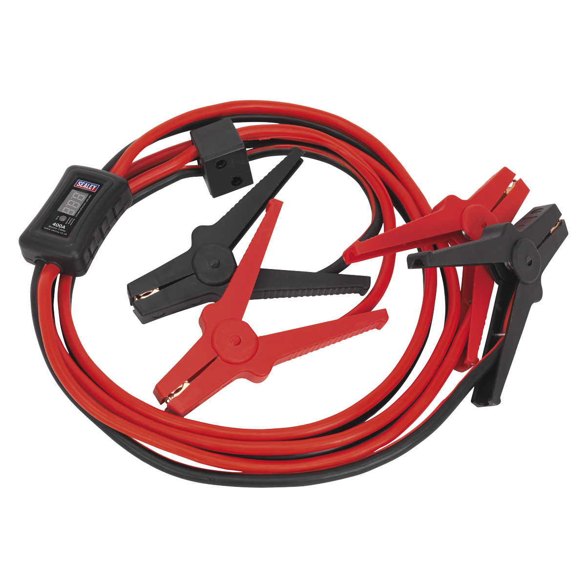 Booster Cables 16mm² x 3m 400A with Electronics Protection - BC16403SR - Farming Parts