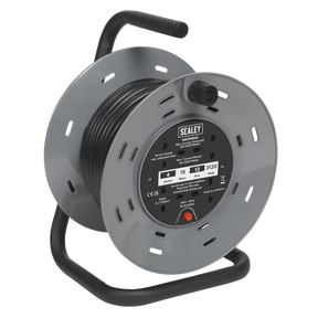 Cable Reel 15m 4 x 230V Thermal Trip - BCR153T - Farming Parts