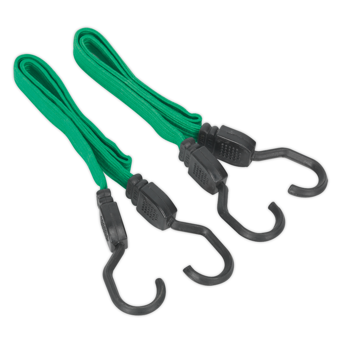 Flat Bungee Cord Set 2pc 610mm - BCS16 - Farming Parts