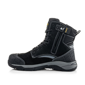 Buckbootz BLASTZ Stone Waterproof Safety Boots S7S Lace Zip