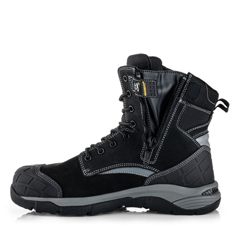 Buckbootz BLASTZ Waterproof Safety Boots S7S Lace Zip