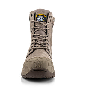 Buckbootz BLASTZ Stone Waterproof Safety Boots S7S Lace Zip