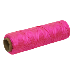 Sealey | Braided Nylon Brick Line 76m - Pink - BLP1