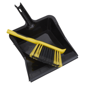 Bulldozer Yard Dustpan & Brush Set - BM04HX - Farming Parts