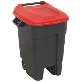 Refuse/Wheelie Bin 100L - Red - BM100R - Farming Parts