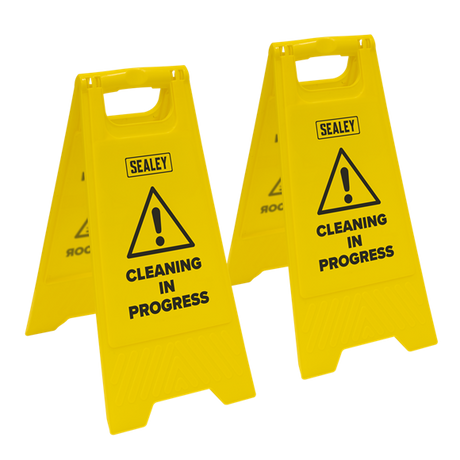 Sealey Wet Floor Signs Pack of 2 SE BM120