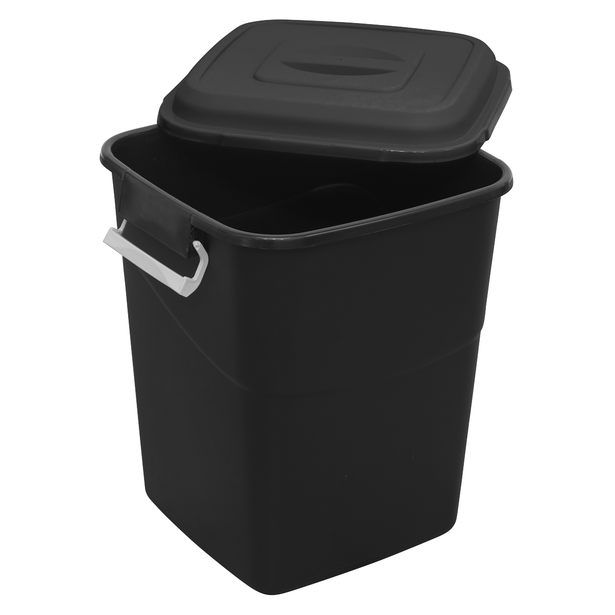 Refuse/Storage Bin 50L - Black - BM50 - Farming Parts