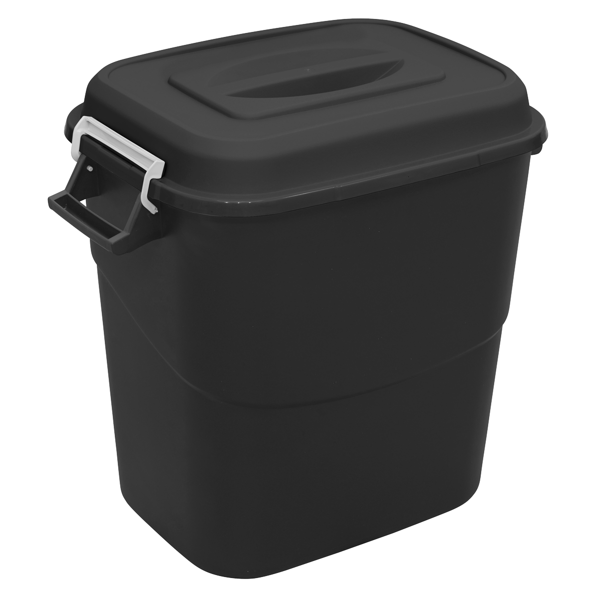 Refuse/Storage Bin 75L - Black - BM75 - Farming Parts