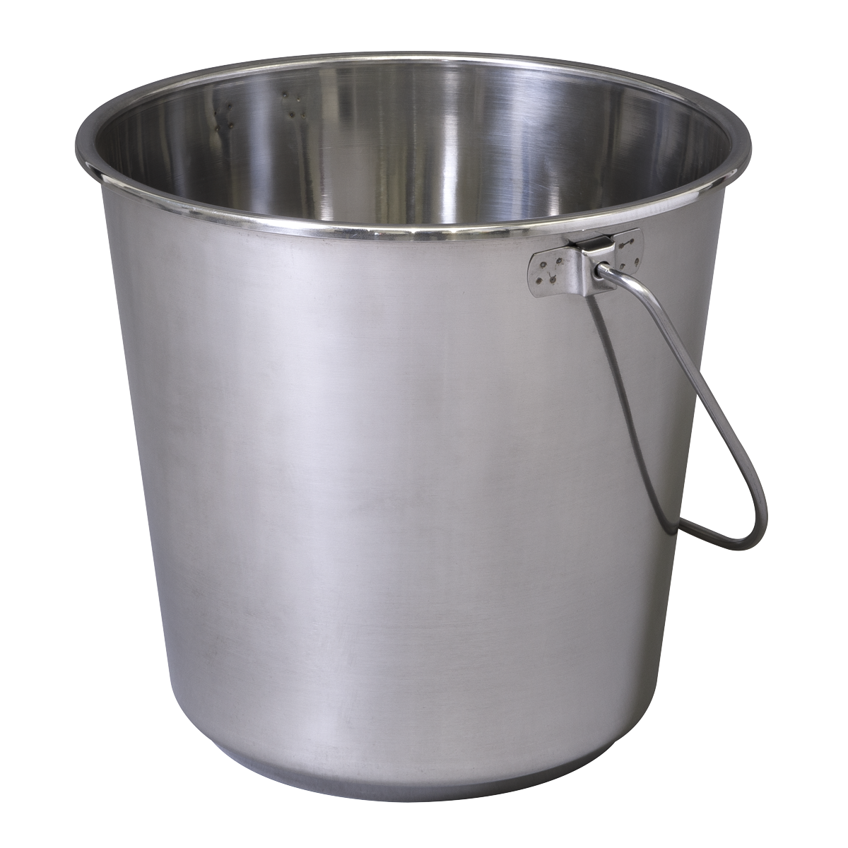 Mop Bucket 12L - Stainless Steel - BM8L - Farming Parts