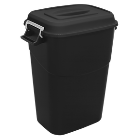 Refuse/Storage Bin 95L - Black - BM95 - Farming Parts