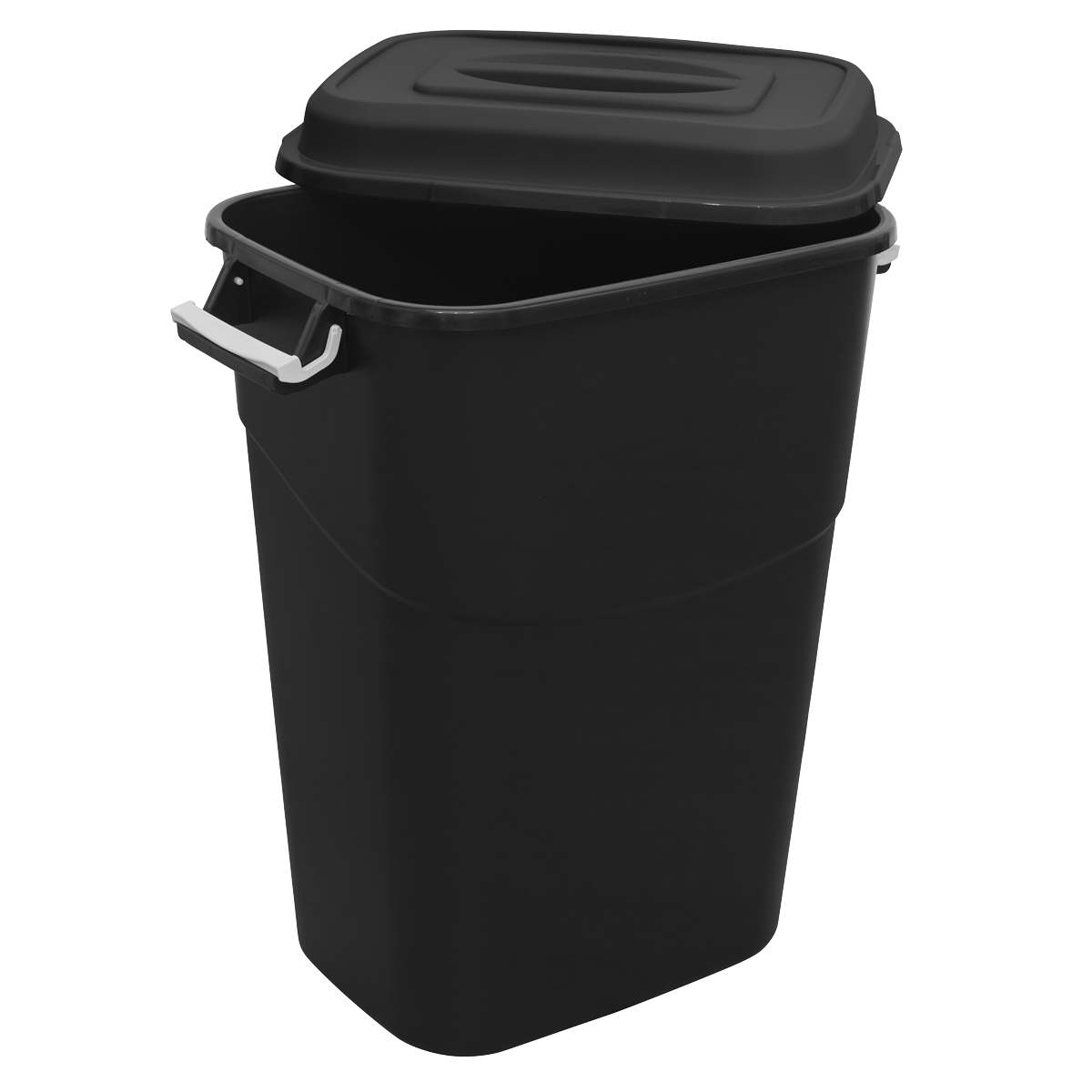 Refuse/Storage Bin 95L - Black - BM95 - Farming Parts