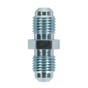 Brake Tube Connector 3/8"UNF x 24tpi Male to Male Pack of 10 - BN3824MC - Farming Parts