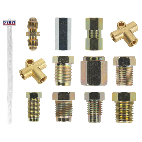 Sealey | Clip Strip Deal - Brake Pipe Connectors - BPCSET