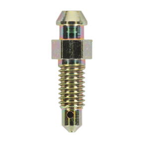 Here's a close-up of the Sealey Brake Bleed Screw, featuring a tapered end and a hexagonal section in the middle, with threads measuring M6 x 1mm.