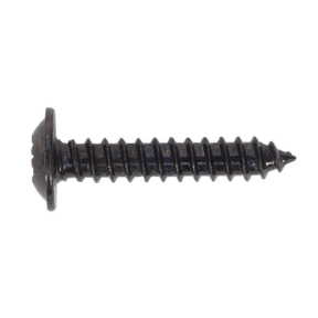 Self-Tapping Screw 3.5 x 19mm Flanged Head Black Pozi Pack of 100 - BST3519 - Farming Parts