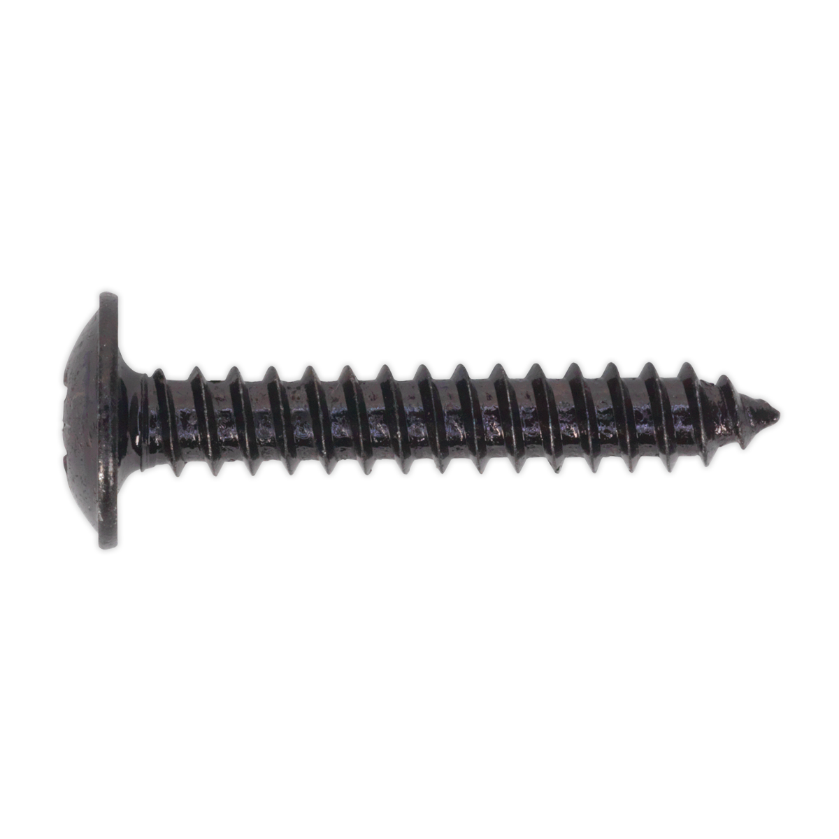 Self-Tapping Screw 4.2 x 25mm Flanged Head Black Pozi Pack of 100 - BST4225 - Farming Parts