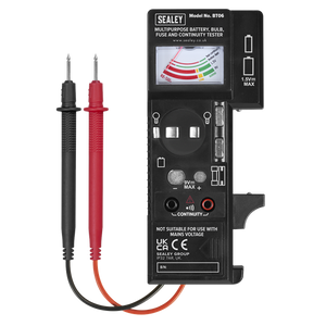 Multipurpose Battery, Bulb, Fuse & Continuity Tester - SE-BT06