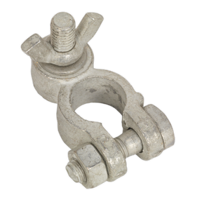 Battery Terminal - Post with Washer & Wing Nut 24V Positive Pack of 5 - BTP23 - Farming Parts