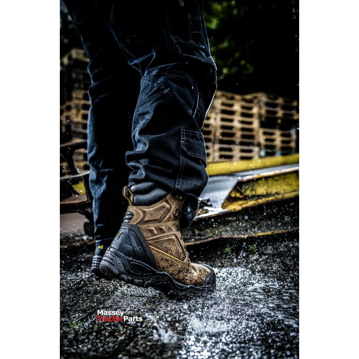 Buckler - High Leg Waterproof Safety Boots - Bsh011Br - Farming Parts