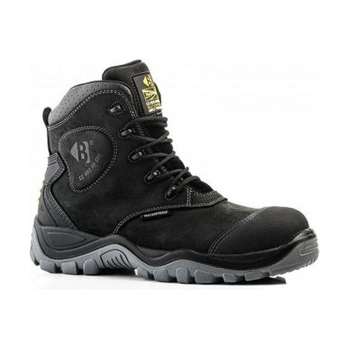 *STOCK CLEARANCE* - UK Size 8, 9 & 11 - Buckler Safety Boots Waterproof Black – BSH012BK | Durable & Lightweight Protection