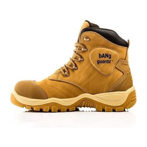 *SPECIAL PRICE* - Buckler BSH012HY Waterproof Safety Boots | S3 SRC, Honey Leather