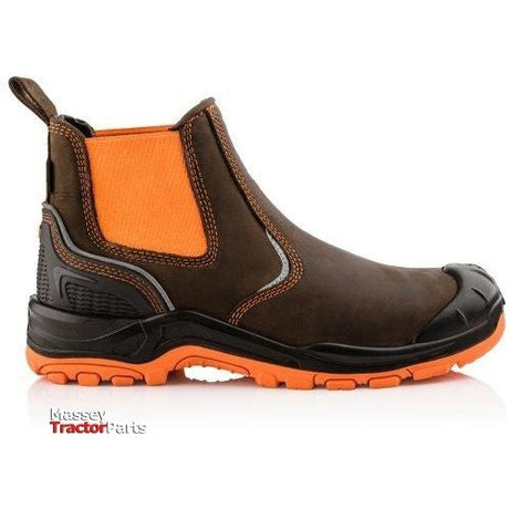 Buckler - Waterproof Safety Boots - Bviz3Or/Br - Farming Parts