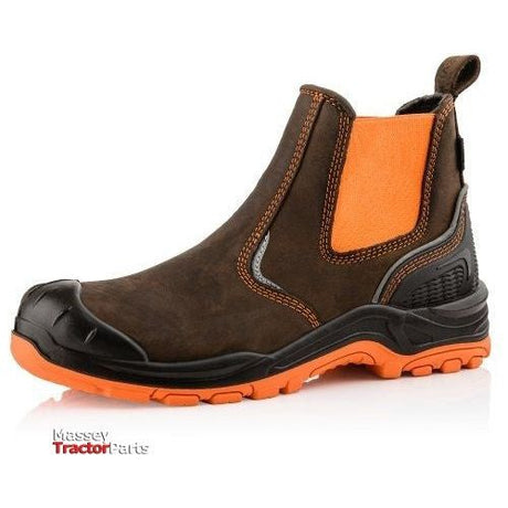 Buckler - Waterproof Safety Boots - Bviz3Or/Br - Farming Parts