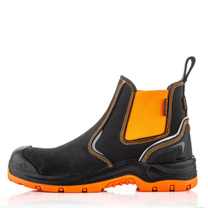 *SPECIAL PRICE* - Buckler Safety Dealer Boot – Hi-Viz Waterproof Work Boots | BVIZ3OR