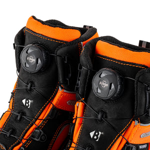 Buckbootz BVIZ7 Black Hi-Vis Orange FITGO Safety Boots S7S