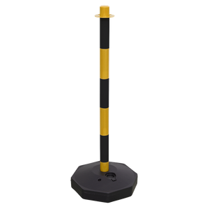 Sealey | Post with Base - Black/Yellow - BYPB01