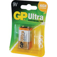 A 9V Sparex Ultra Alkaline Battery in its packaging, featuring a "High Performance" label in the top right corner and the brand name prominently displayed. This MN1604/6LR61/9 VOLT/6AM6 battery, also known by Sparex Part No.S.71210, ensures reliable power for your devices.