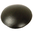 A smooth, round, black Blind Grommet Ø5/8'' x 1/16'' Groove with a slightly glossy surface, reminiscent of Sparex craftsmanship (Sparex Part No. S.11346).