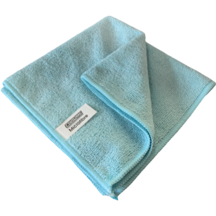 Blue Microfibre Cloth 12 Pack – Ultra-Soft, Reusable & Streak-Free Cleaning