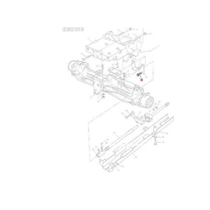 Bolt 5/8x13/8 UNC - 354281X1 - Massey Tractor Parts