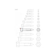 Bolt M16x40 - 390419X1 - Massey Tractor Parts