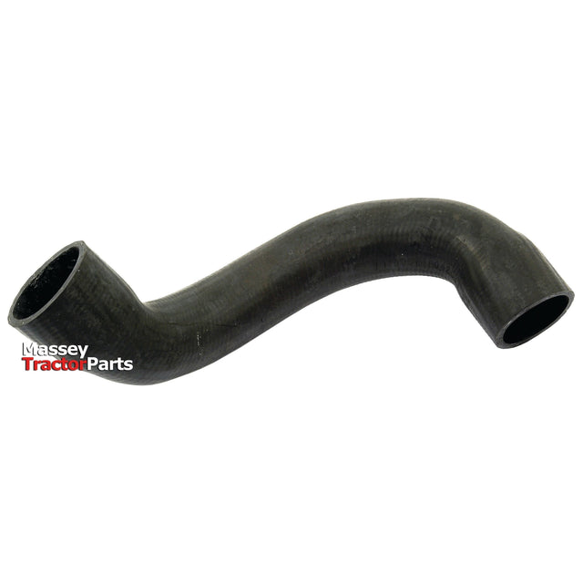 Curved black rubber bottom hose for Massey tractors, labeled "Sparex Bottom Hose." Suitable for Ford/New Holland with an inner diameter of 44mm to ensure a perfect fit. Part No. S.65012.