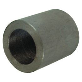 A cylindrical metal spacer with an inner diameter of 16mm, outer diameter of 25.5mm, and length of 19mm, perfect for use with fasteners in machinery from brands like Sparex or Desvoys. This is a replacement part compatible with Desvoys, Falc (KRM), Quivogne, Votex, Ferri | Sparex Part No.S.78894.