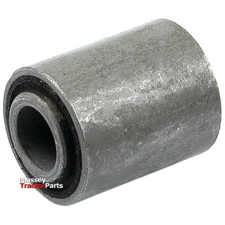 A metal cylindrical bushing, named Bush with Sparex Part No. S.42650 and suitable for Massey Ferguson, is displayed on a plain white background. Text at the bottom left reads "Massey Tractor Parts" alongside the brand name "Sparex.