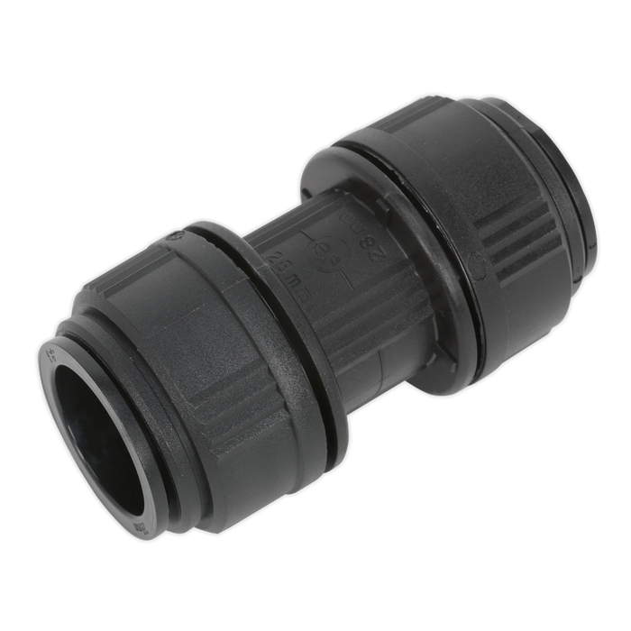 Sealey Straight Connector Ø28mm Pack 5 (John Guest Speedfit® CAS28SC
