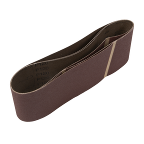 Sanding Belt 100 x 610mm 120Grit - Pack of 3 - CB161120/3 - Farming Parts