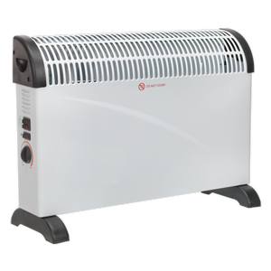 Convector Heater 2000W 3 Heat Settings Thermostat Turbo Fan - CD2005T - Farming Parts