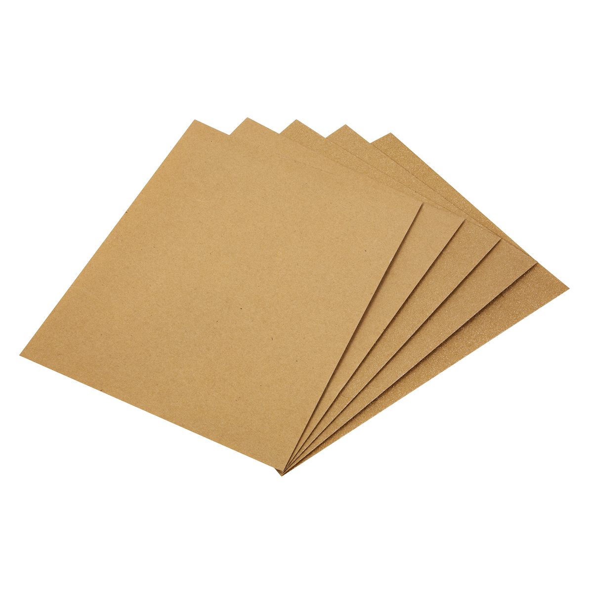 Glasspaper 280 x 230mm - Assorted Pack of 5 - CGA - Farming Parts
