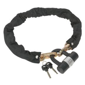 Motorcycle Chain & Disc Lock 12 x 12 x 900mm - CL129DL - Farming Parts