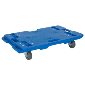 Interlocking Plastic Dolly 150kg Capacity - CM150 - Farming Parts